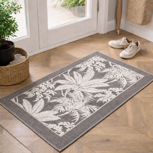 Anti-Slip Door Mat (SA2510-116)Grey Door Mats Apricot