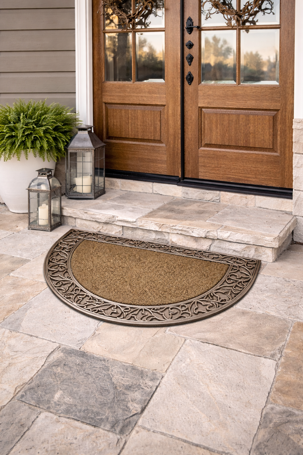 Outdoor Indoor Antislip Door Mat (SA2510-124)Beige