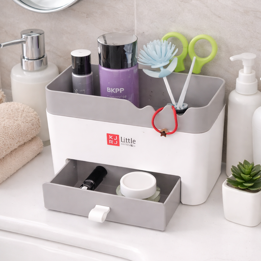 Wall Mounted Storage Organizer Rack (SA2510-068) Bathroom Accessory Sets Apricot