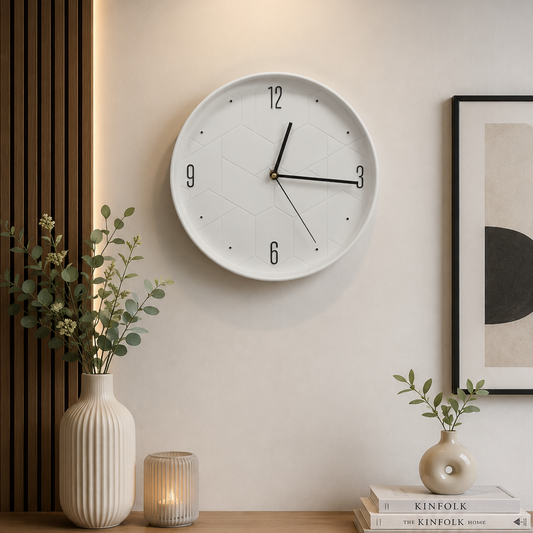 30CM Wall Clock- (SA2405-205) Clock Apricot