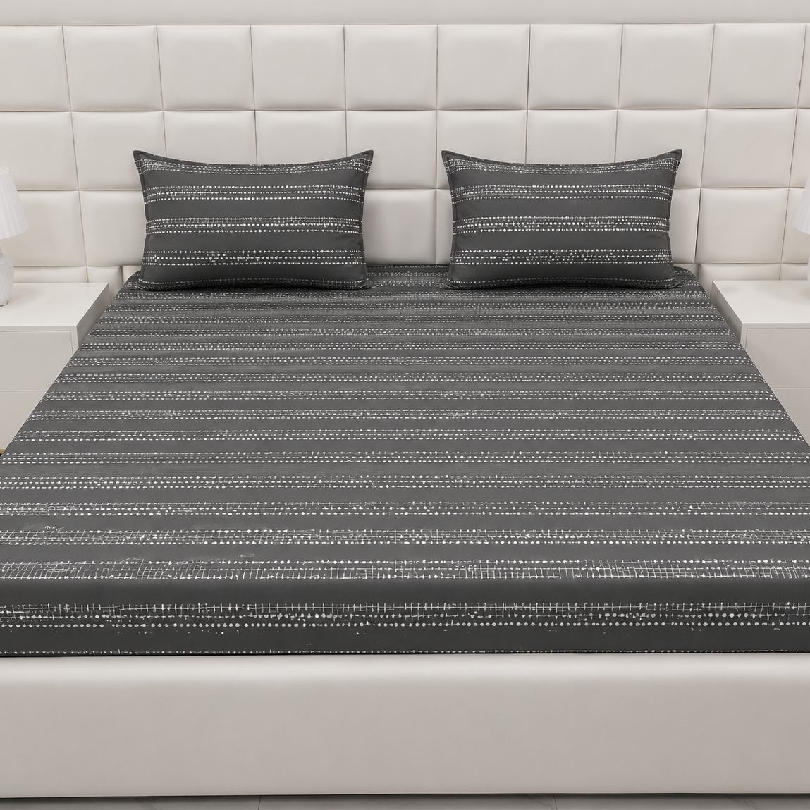 Fitted Bed Sheet- FT0031 Fitted Sheets Apricot