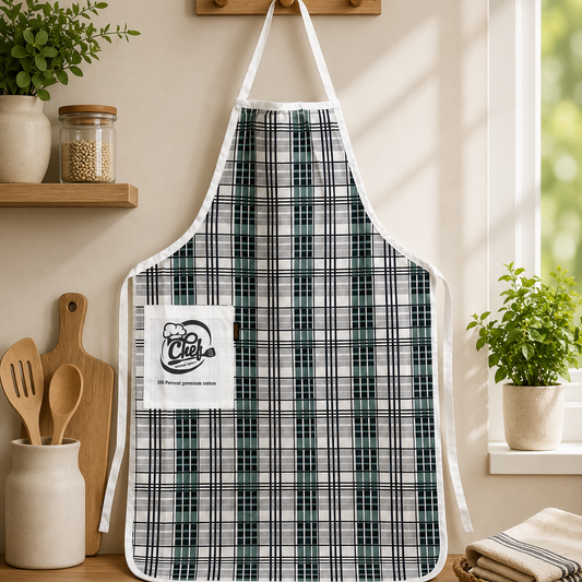 Cooking Kitchen Aprons for Women/Men-KA15 Apricot