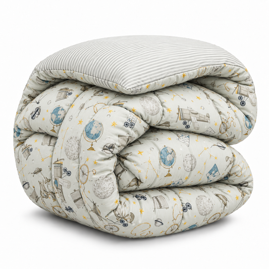 1 PC Single Razai- SWC003 Comforters Apricot
