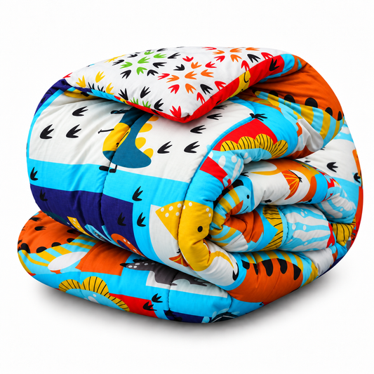 1 PC Single Razai- SWC015 Comforters Apricot