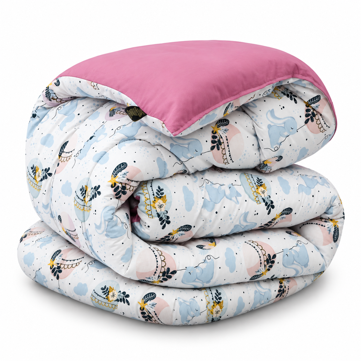 1 PC Single Razai- SWC023 Comforters Apricot