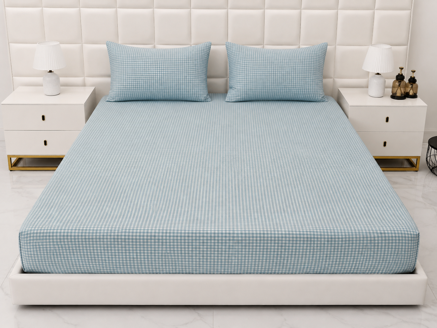 Fitted Bed Sheet- PFT0303