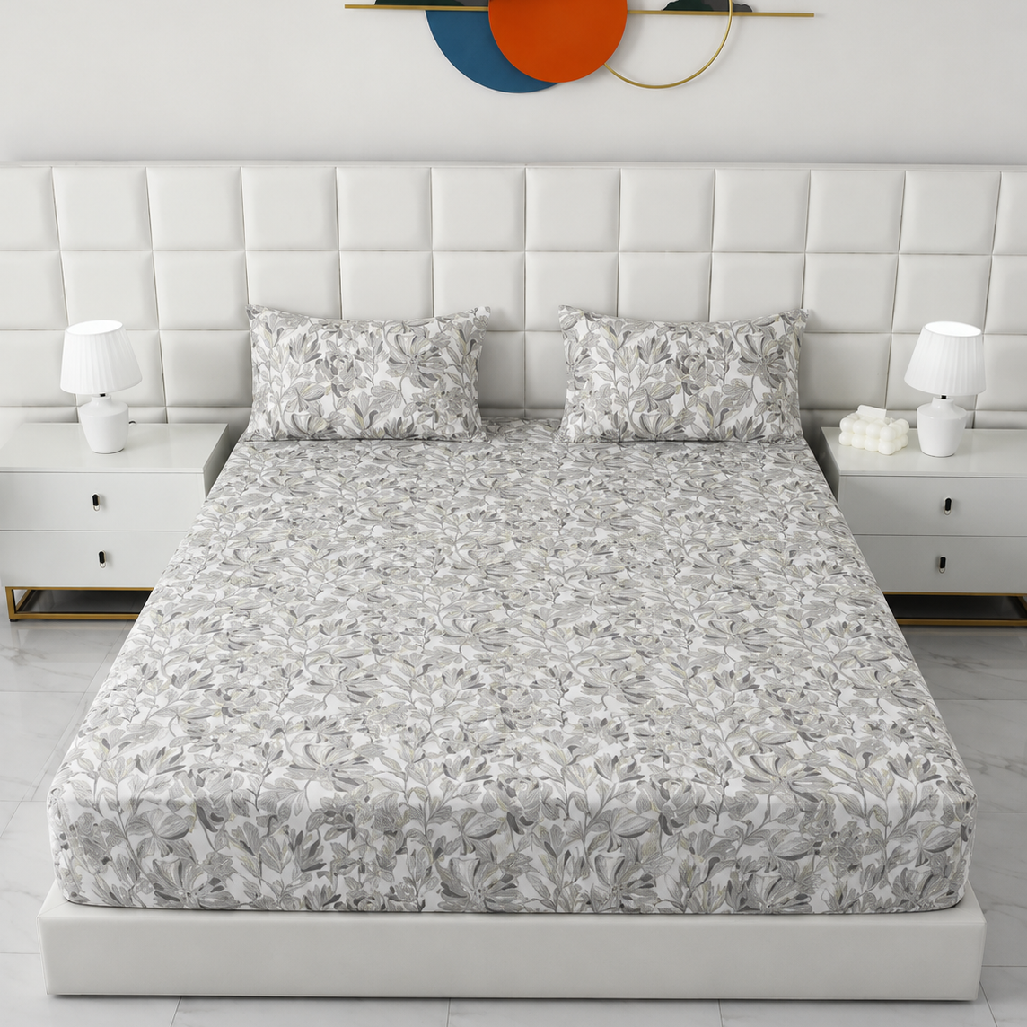 Fitted Bed Sheet- FT0041 Fitted Sheets Apricot