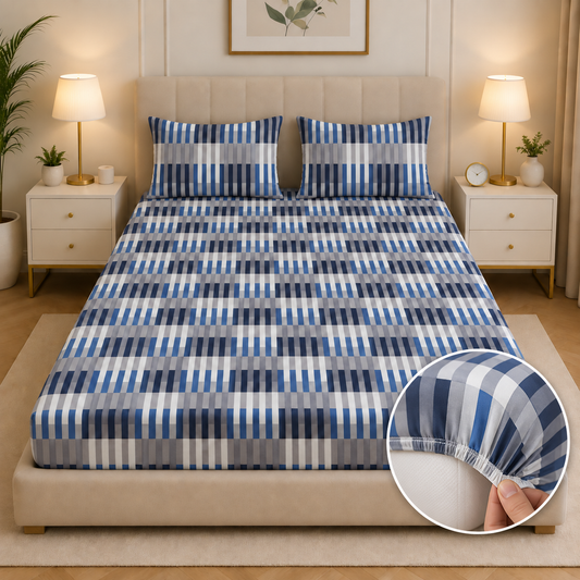 Fitted Bed Sheet- FTM002