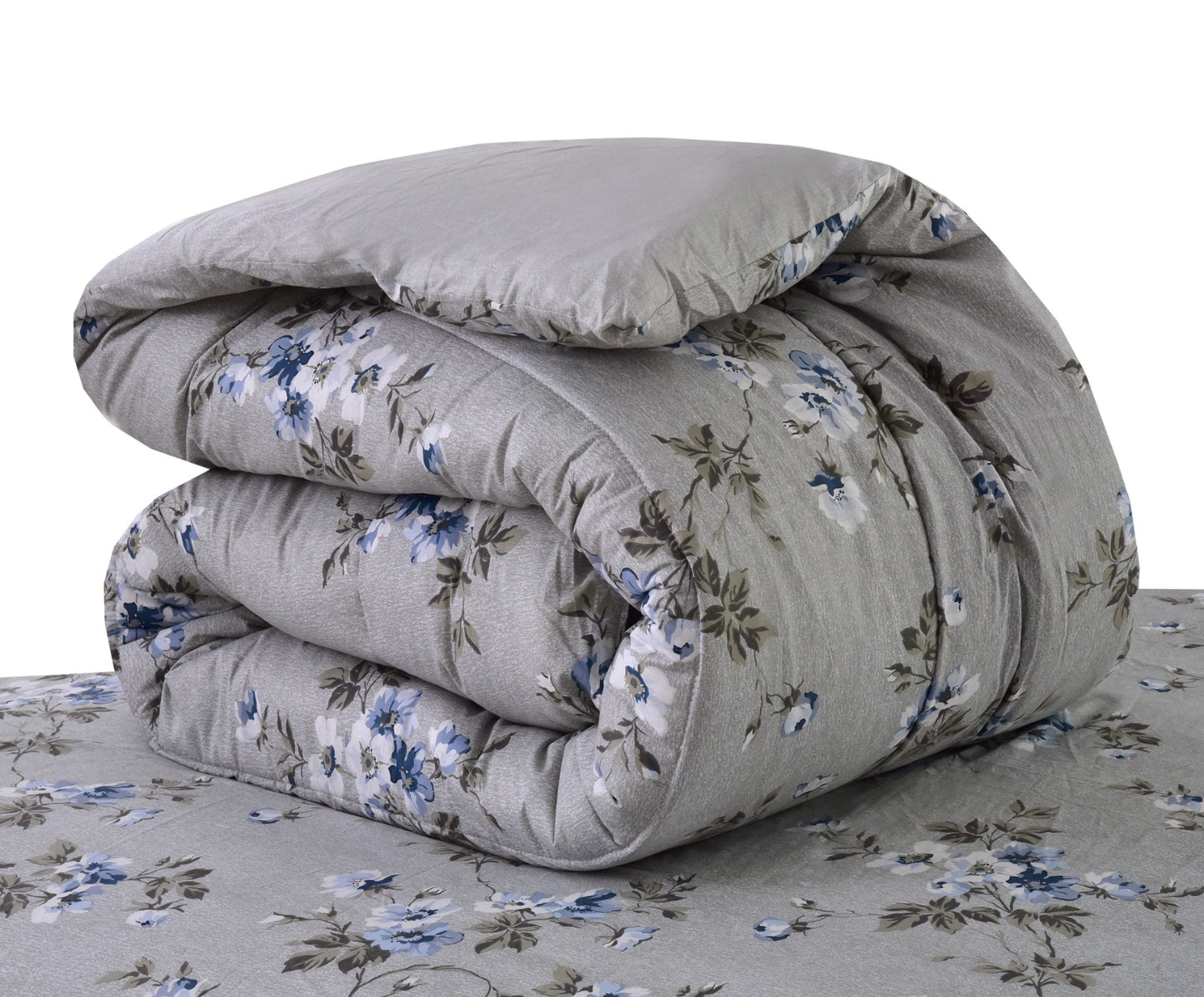 8 PCs Winter Comforter Set-Daisy