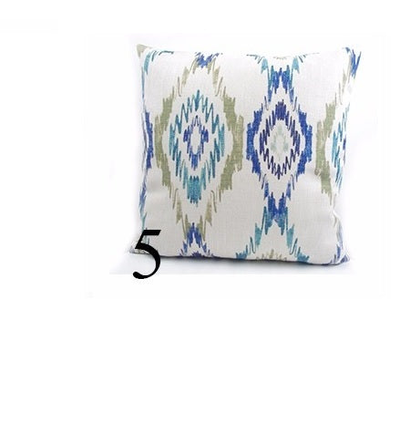 Digital Printed Cushions Assorted 5 PCs-Suzani Patterns Apricot