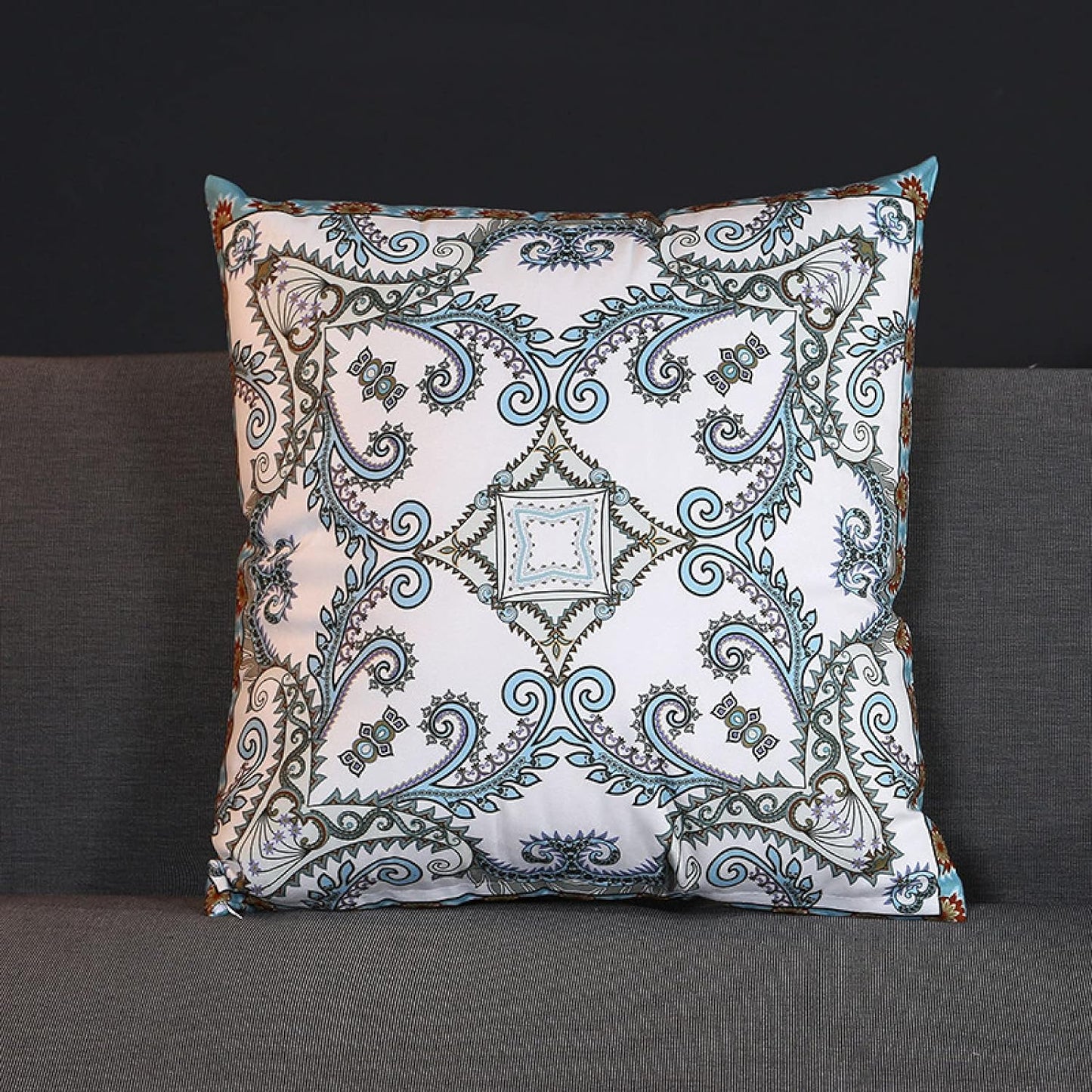 Digital Printed Cushions Assorted 7 PCs-Turkish Design Apricot