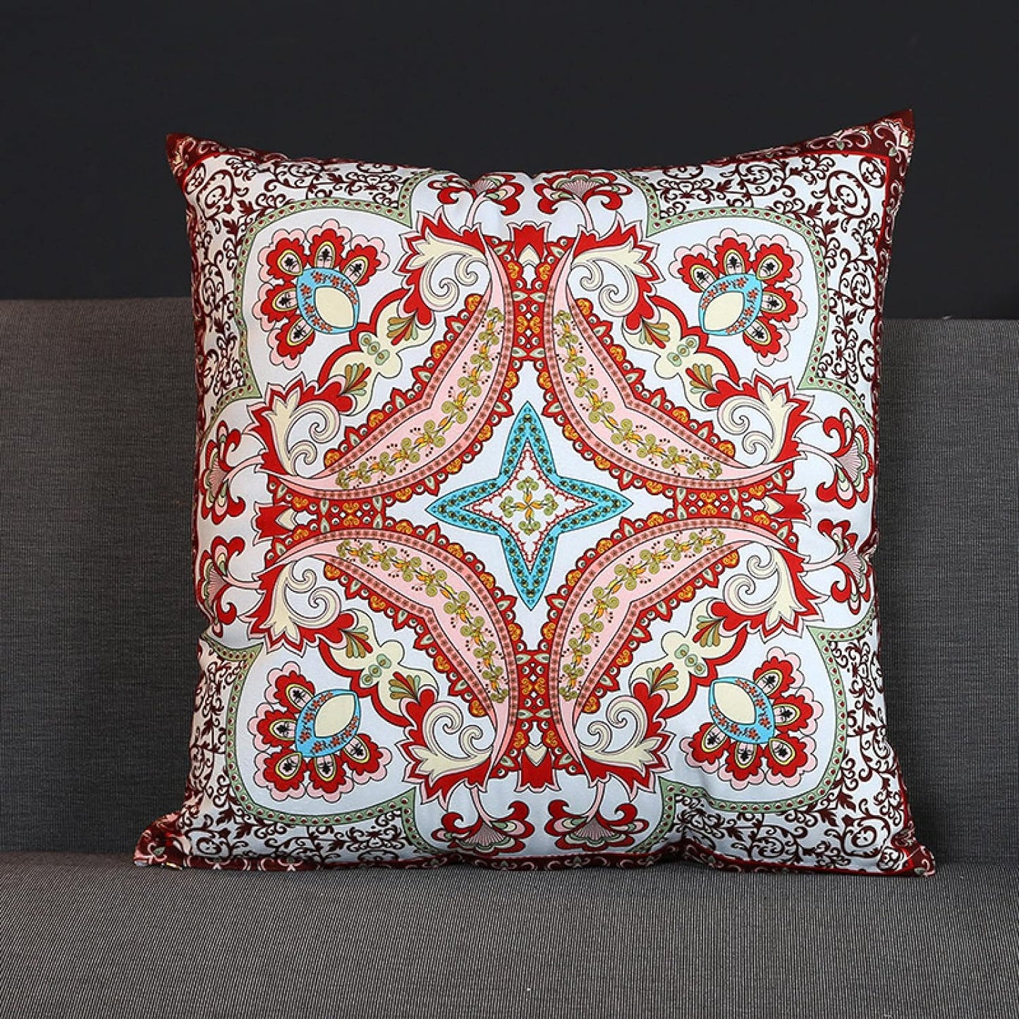 Digital Printed Cushions Assorted 7 PCs-Turkish Design Apricot