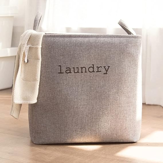 Eva Collapsible Laundry Basket-Grey(5395)  Apricot   