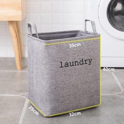 Eva Collapsible Laundry Basket-Grey(5395)  Apricot   