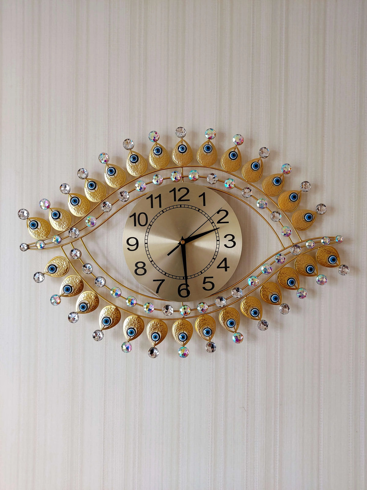Funky Tradition Royal Multicolor Wall Clock Clock Apricot   