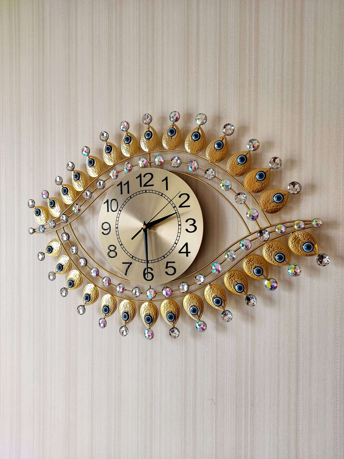 Funky Tradition Royal Multicolor Wall Clock Clock Apricot   