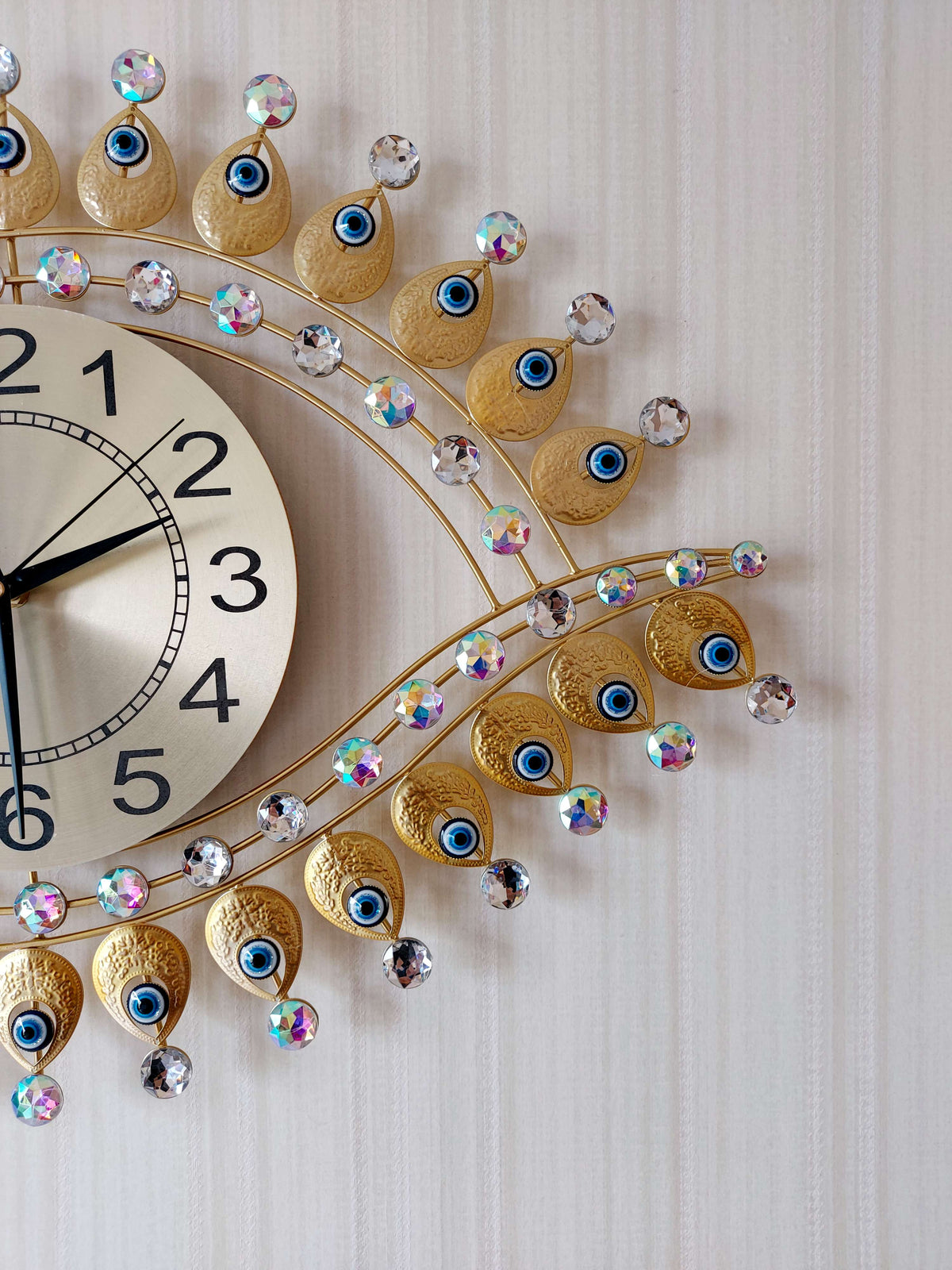 Funky Tradition Royal Multicolor Wall Clock Clock Apricot   