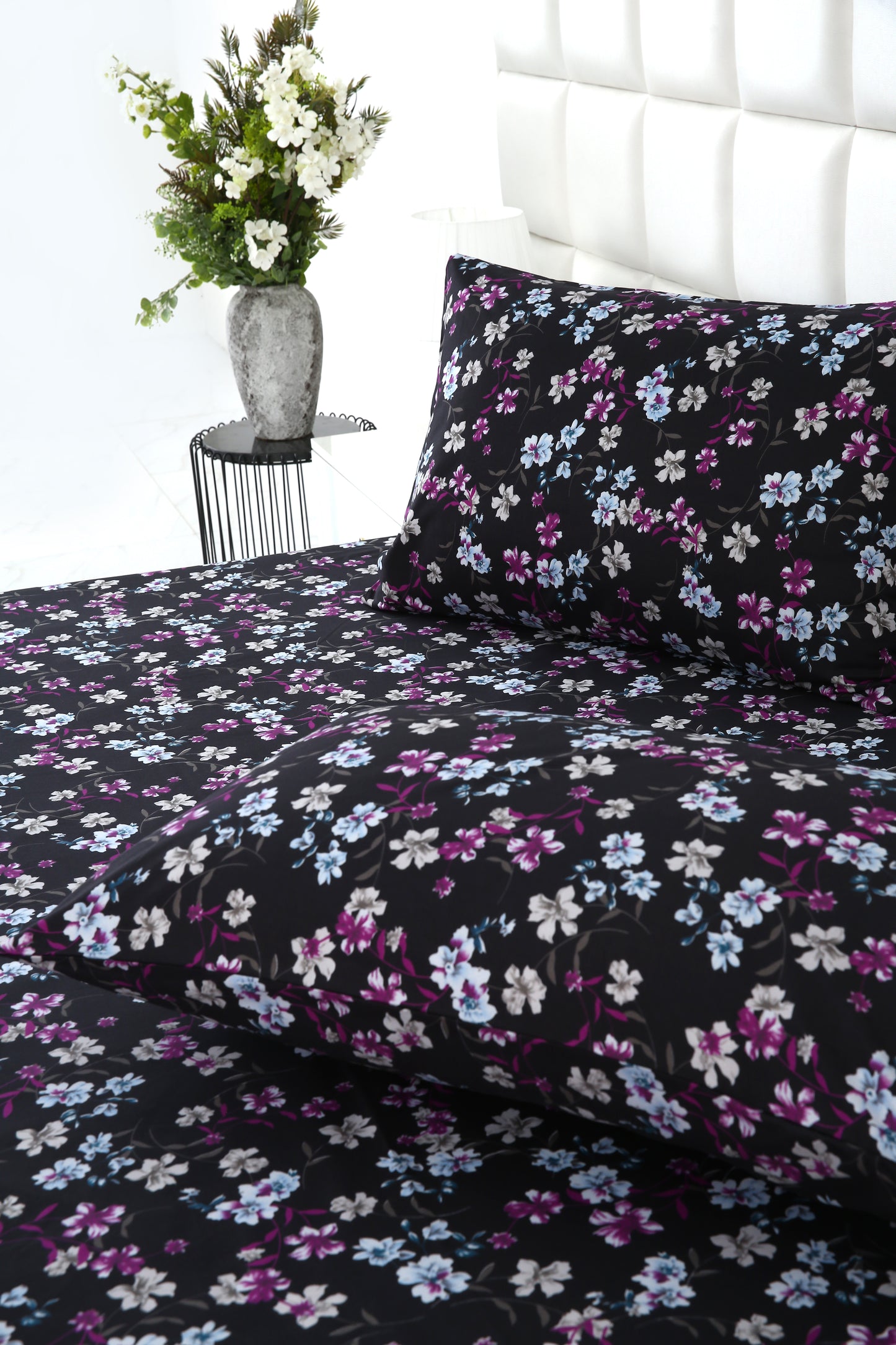 Zipper Mattress Cover Printed-Rosemary Protectors Apricot