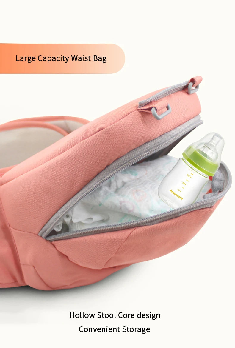 Multifunctional Baby Carrier for Newborn to Toddlers-SA2408-181 Blankets Apricot