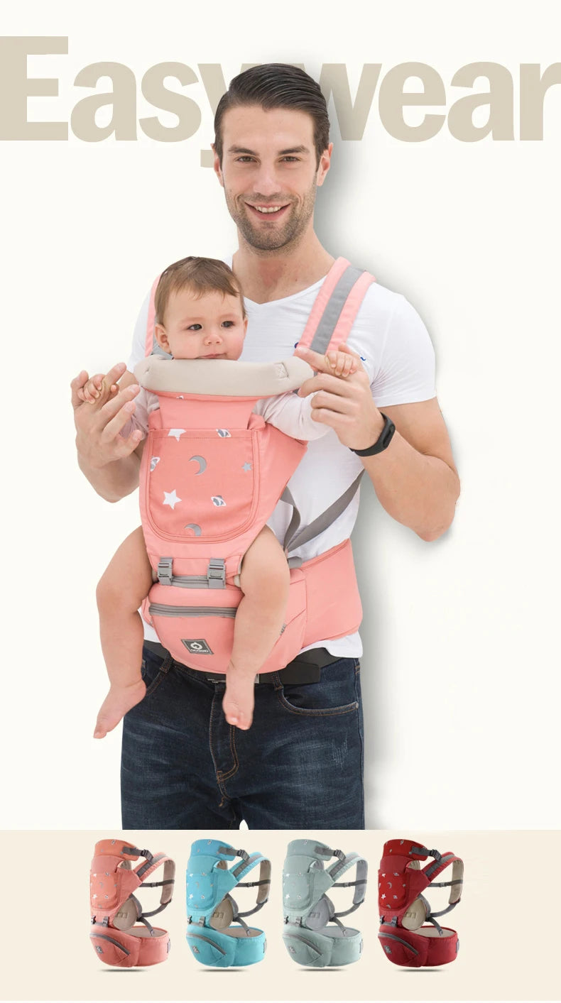 Multifunctional Baby Carrier for Newborn to Toddlers-SA2408-181 Blankets Apricot