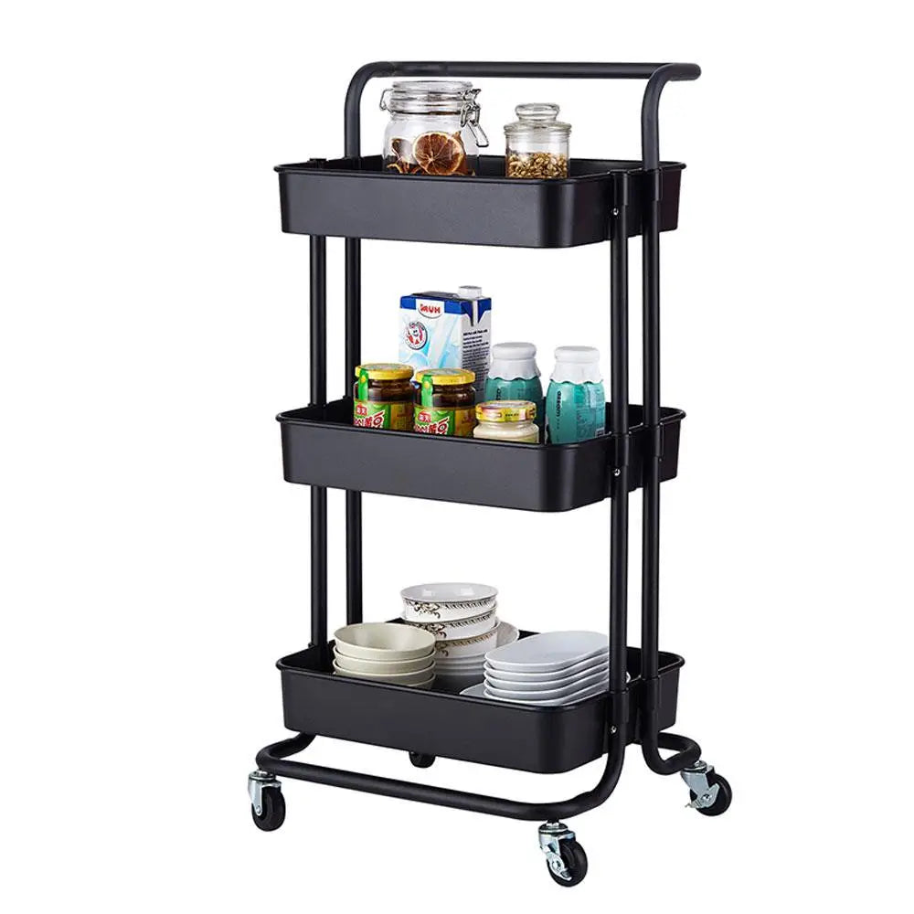 3-Layers Multi-function Trolley Storage Organizer(15262)