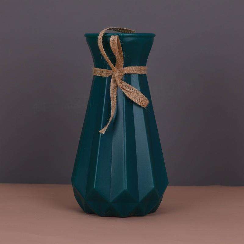 Large Nordic Plastic Flower Vase (SA2510-094) Apricot