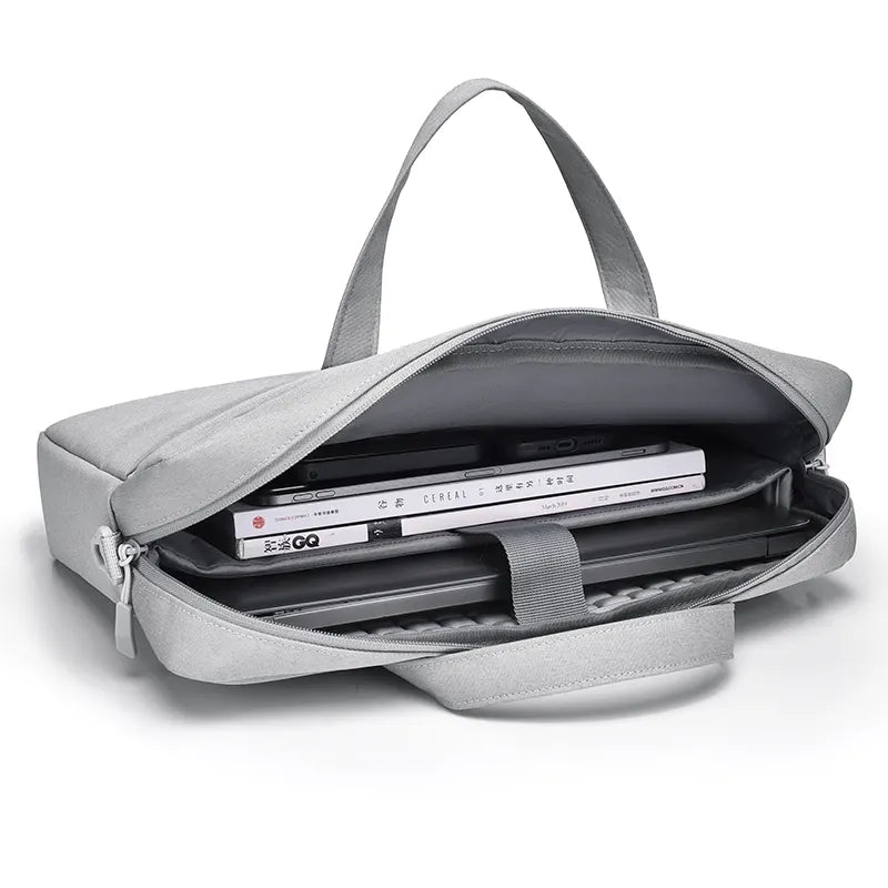 Sleeve Case Laptop Bags For Men & Women-SA2408-260(Grey) Cosmetic Organizer Apricot