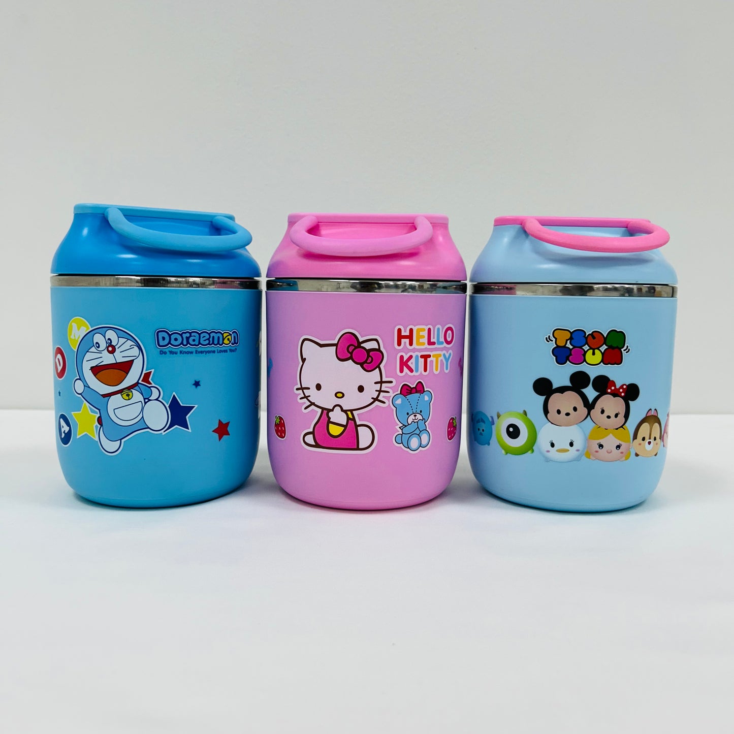 Kids Stainless Steel Lunch Box- Hello Kitty  Apricot   