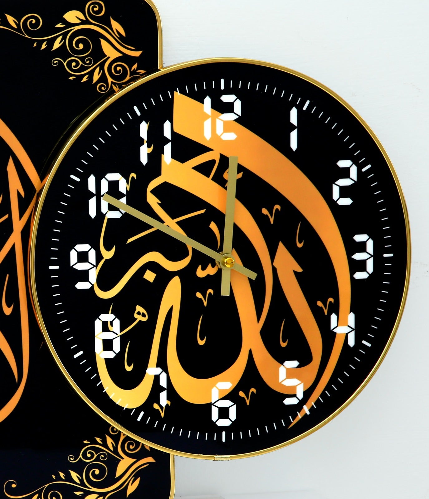 Islamic Frame with Clock Clock Apricot   