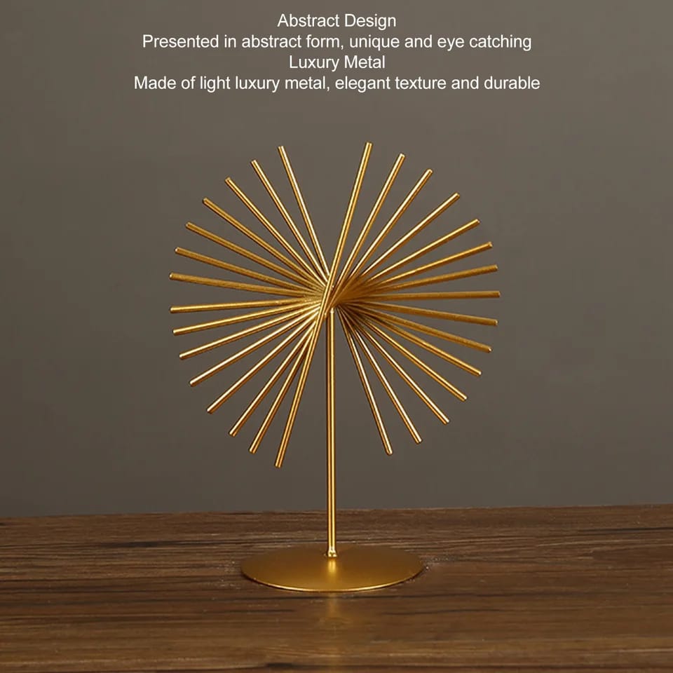 Metal Art Model-Golden(SA2405-14) Wall Hangings Apricot