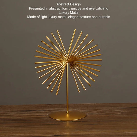 Metal Art Model-Golden(SA2405-14) Wall Hangings Apricot