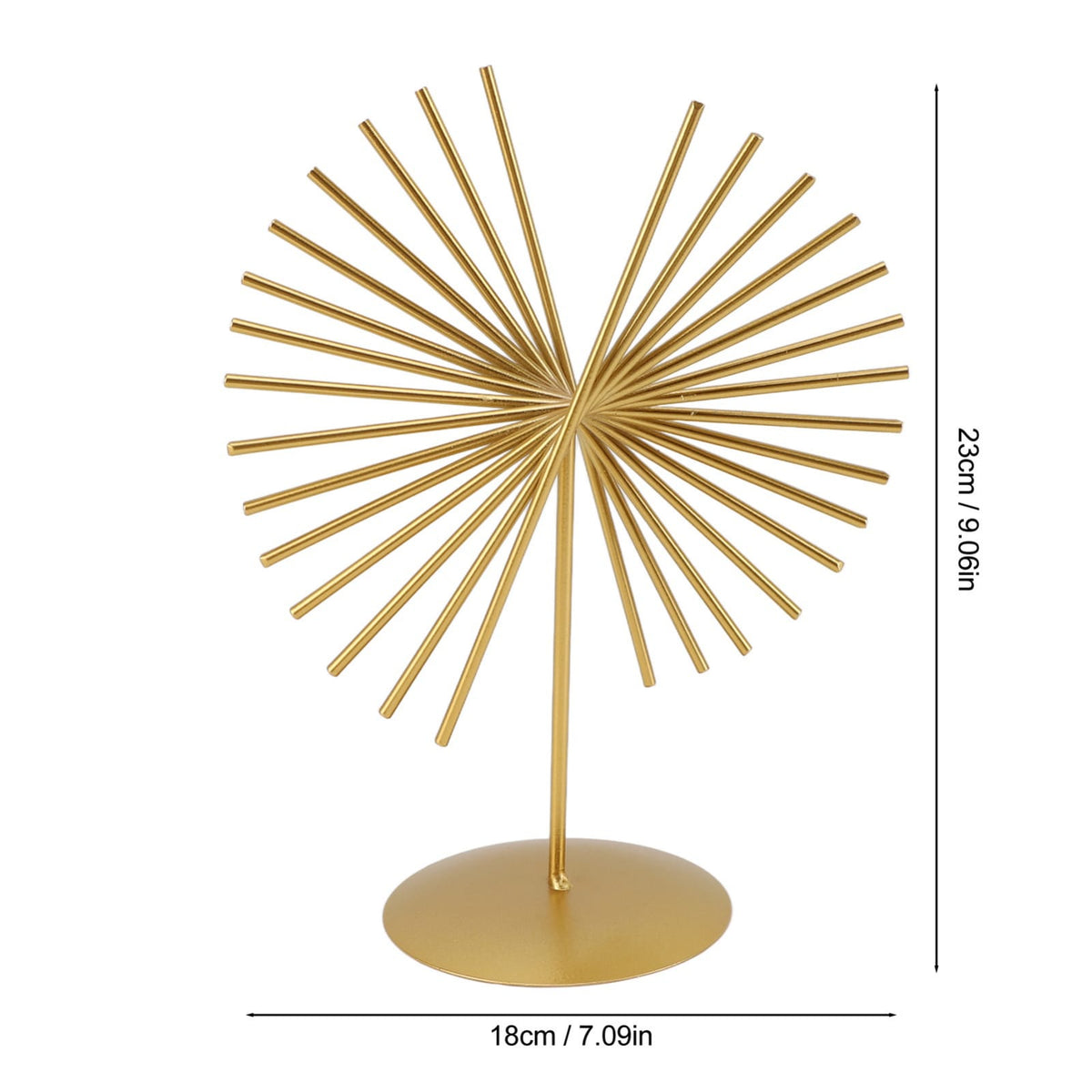Metal Art Model-Golden(SA2405-14) Wall Hangings Apricot
