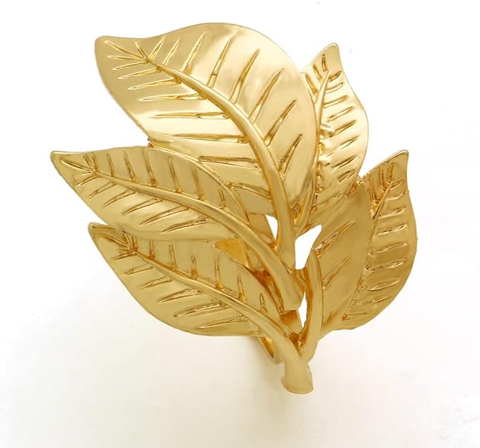 Napkin Holder Rings-Multi Patels(Gold) Kitchen Apricot   