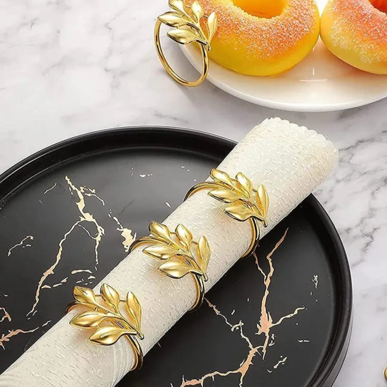 Napkin Holder Rings-Rowan Golden Apricot