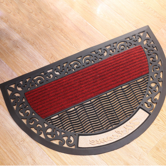 Outdoor Indoor Antislip Door Mat-5840Red(SA2553-6) Door Mats Apricot   