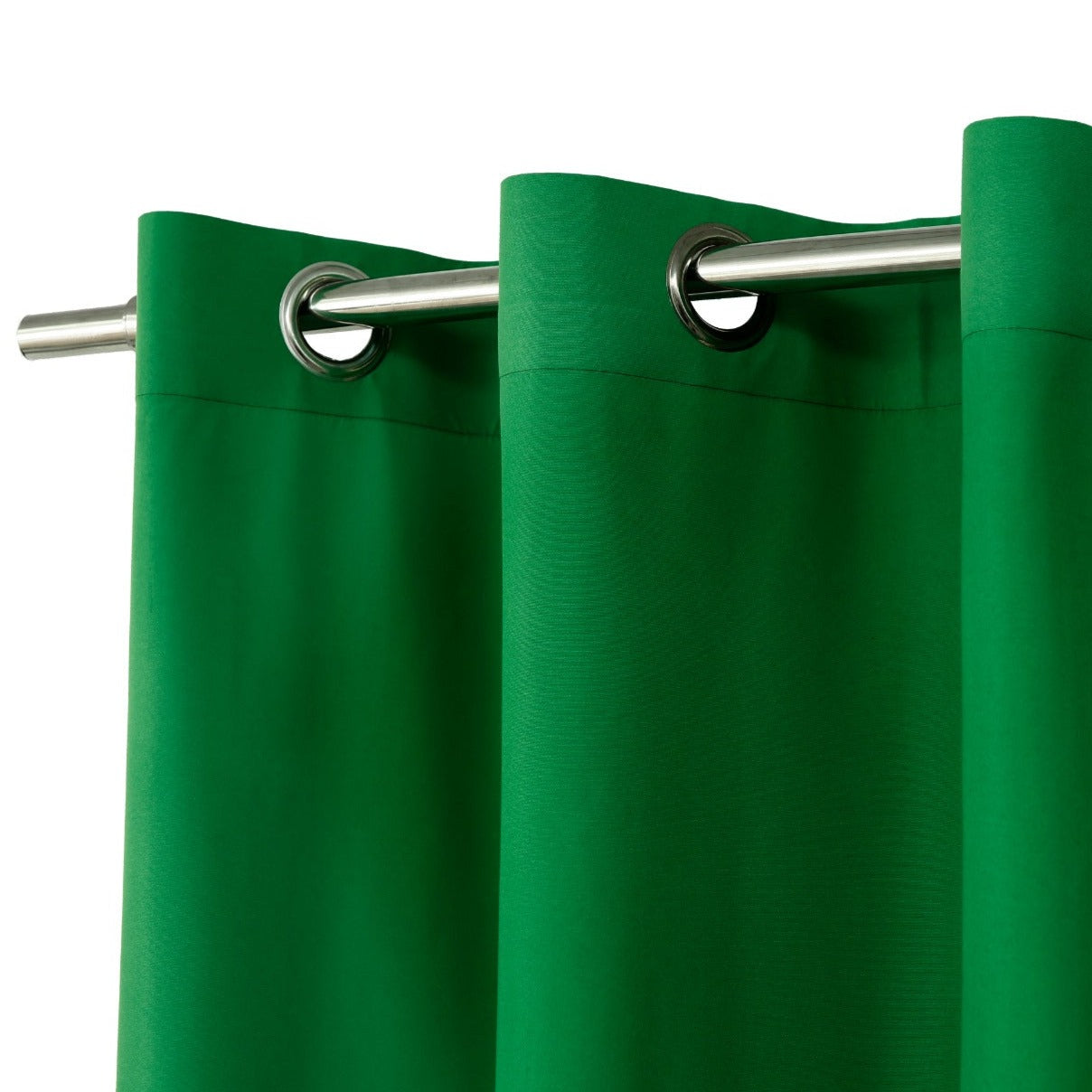 Plain Dyed Laminated Curtain-Green Curtains Apricot   