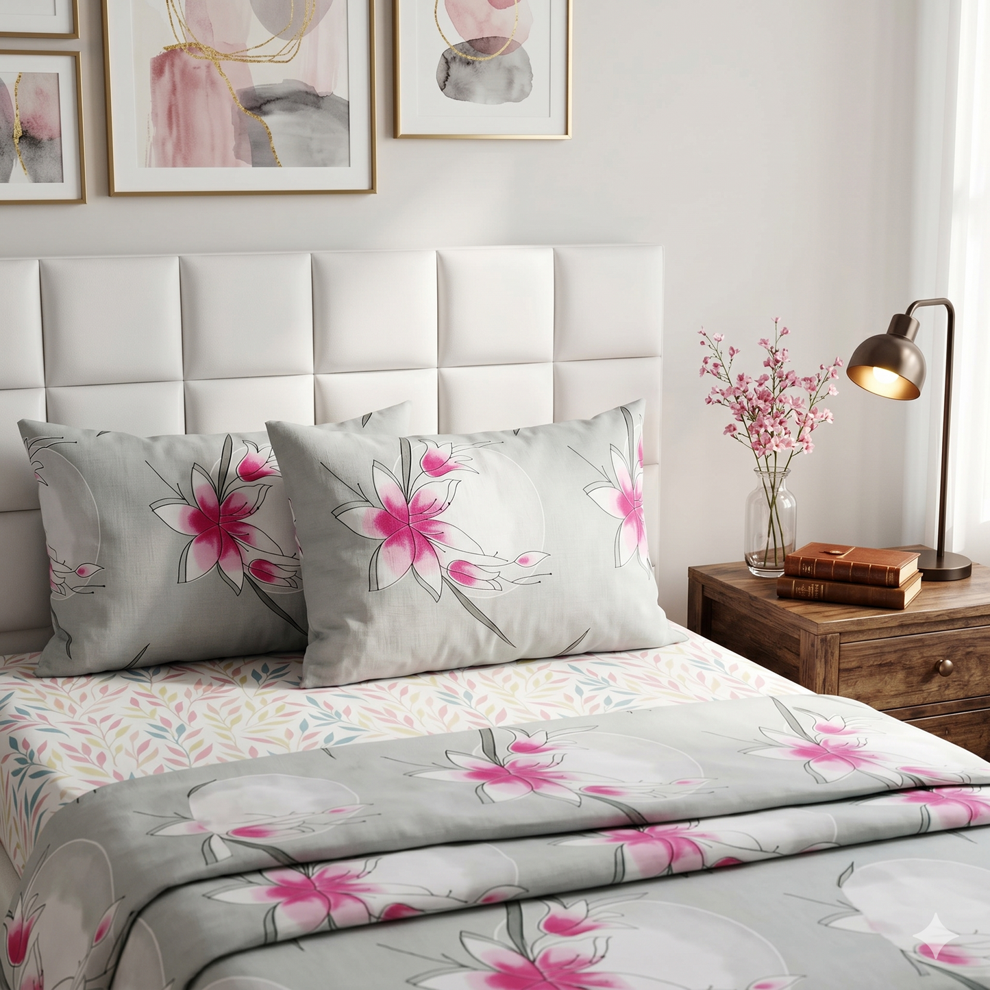 Printed Pillow Covers Pack of 2- PC0014