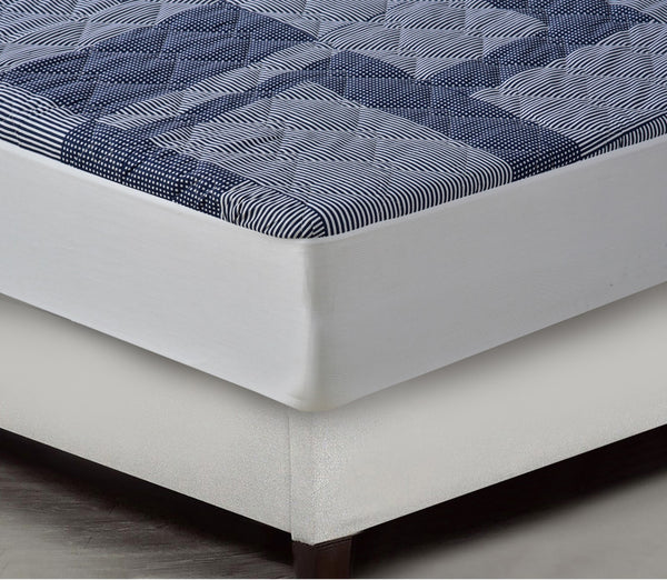Quilted Waterproof Mattress Protector-Printed-27 Apricot