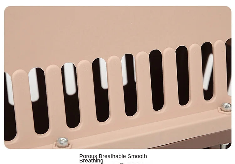 Portable Pet Carrier-SA2408-316 Mirror Apricot