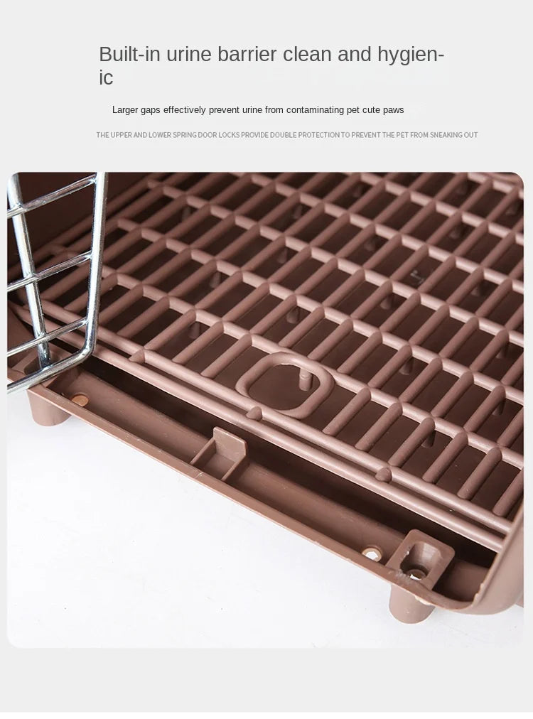 Portable Pet Carrier-SA2408-316 Mirror Apricot