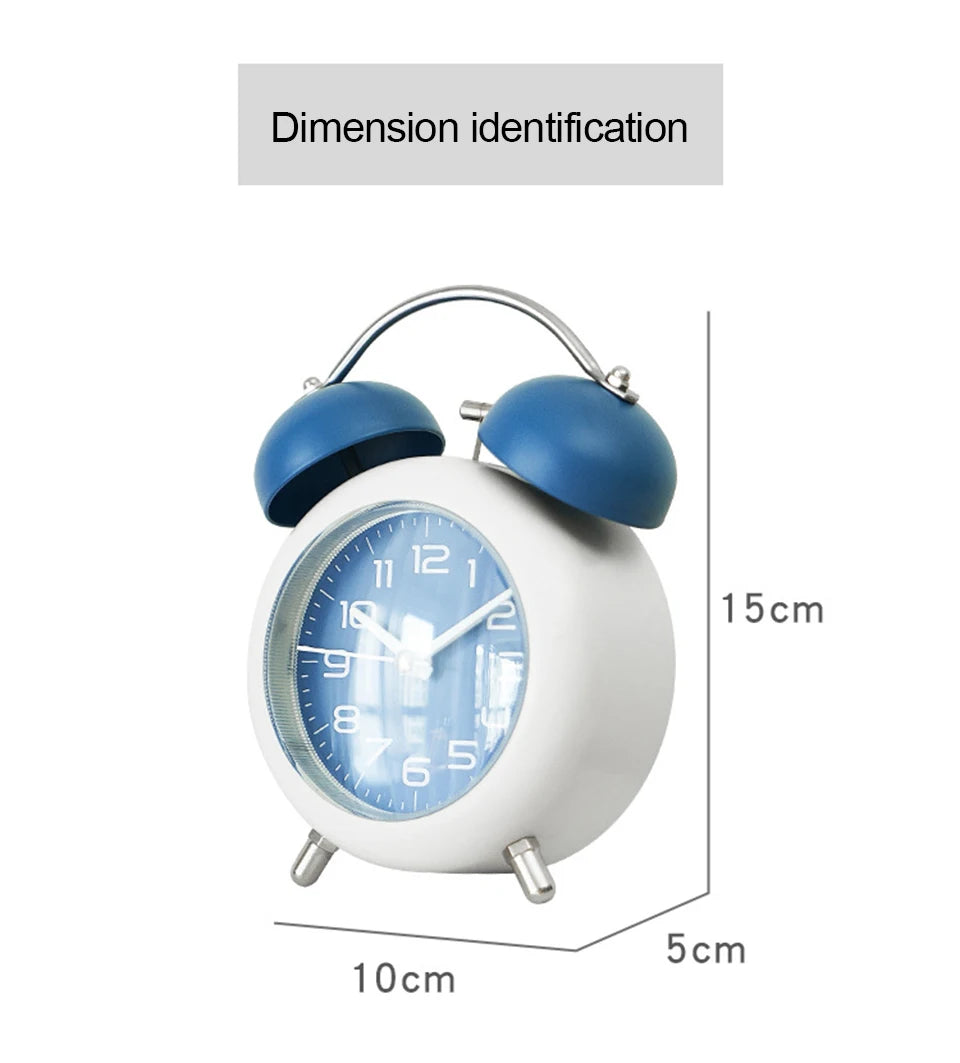 Side Table Alarm 5693Clock-SA2405-234 Clock Apricot   