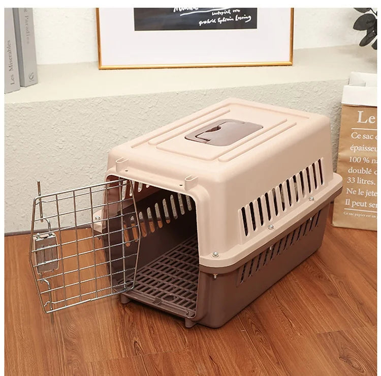 Portable Pet Carrier-SA2408-316 Mirror Apricot