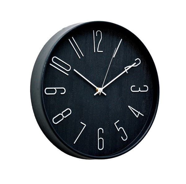 30 Cm Wall Clock SA23-27(5356)-Black