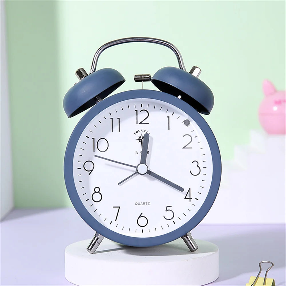 Side Table Alarm Clock-SA2405-230 Clock Apricot Green  