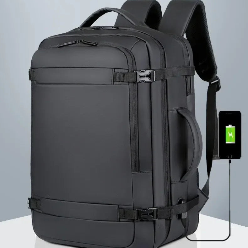 Large Capacity Multifunctional Extensible Rechargeable Hand-held Backpack-SA2408-271 Blankets Apricot