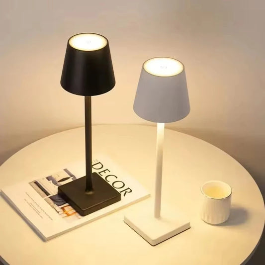 LED Bottle Light USB Rechargeable Touch Control Table Lamp-SA2411-67 Lamps Apricot