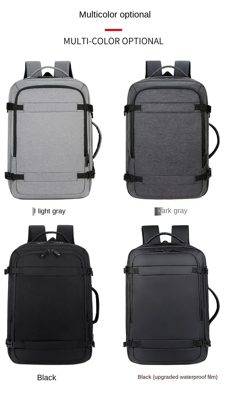 Large Capacity Multifunctional Extensible Rechargeable Hand-held Backpack-SA2408-271 Blankets Apricot