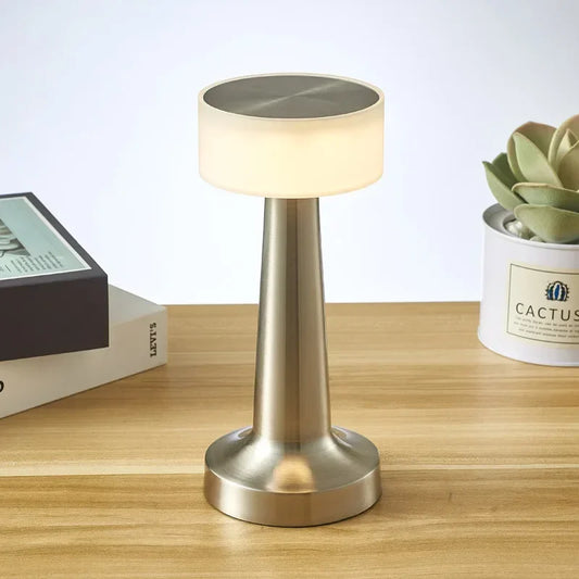 LED Bottle Light USB Rechargeable Touch Control Table Lamp-SA2411-64 Lamps Apricot