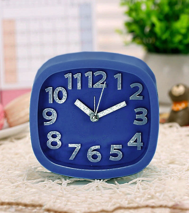 Side Table Alarm Clock-Blue5543(SA2405-58) Clock Apricot   