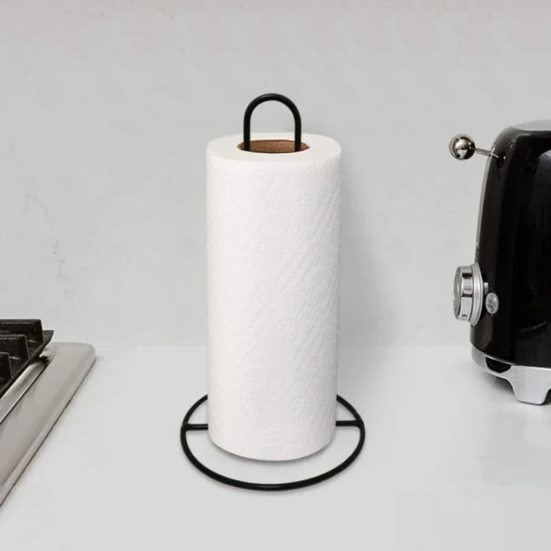 Stainless Steel Tissue Roll Holder5451-Black Tissue Box Apricot   